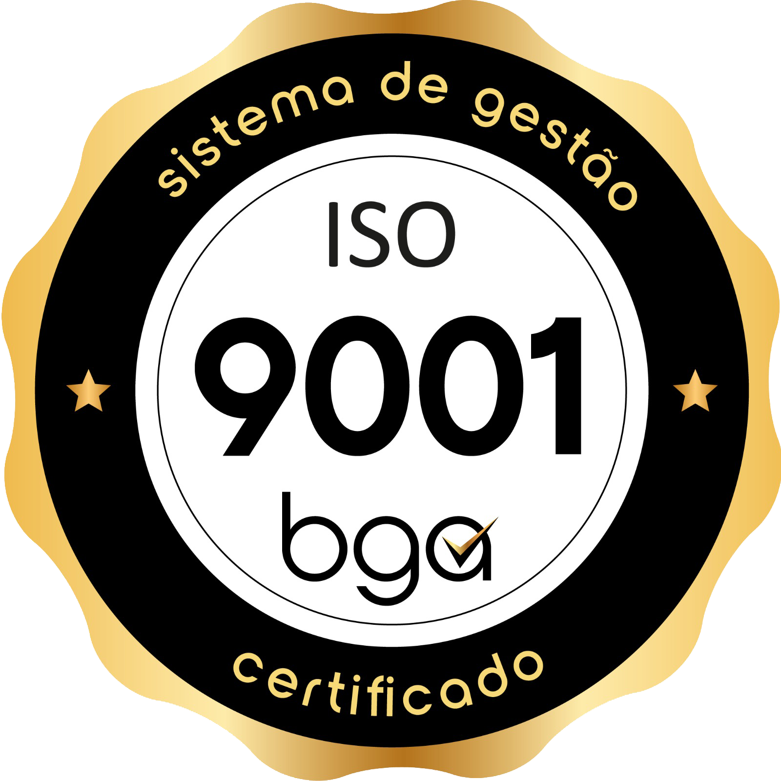 Selo ISO 9001 - Grupo JK Facilities